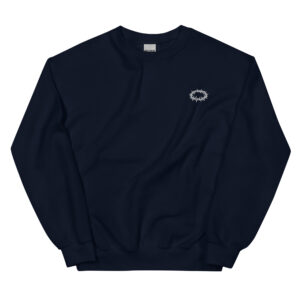 Embroidered Crown Unisex Sweatshirt